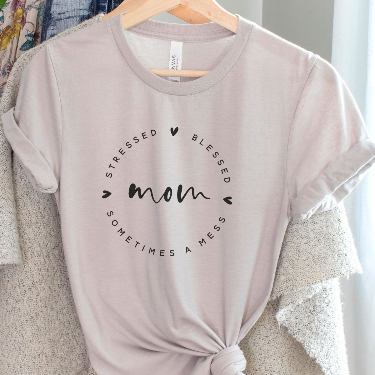 Comfy Graphic Tee for Moms