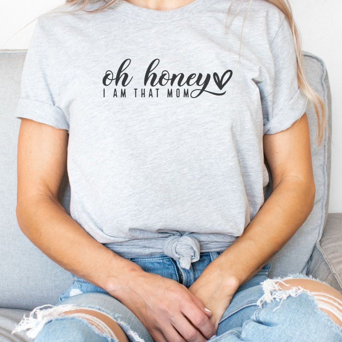 Oh Honey Mom Women's T-Shirt Casual
