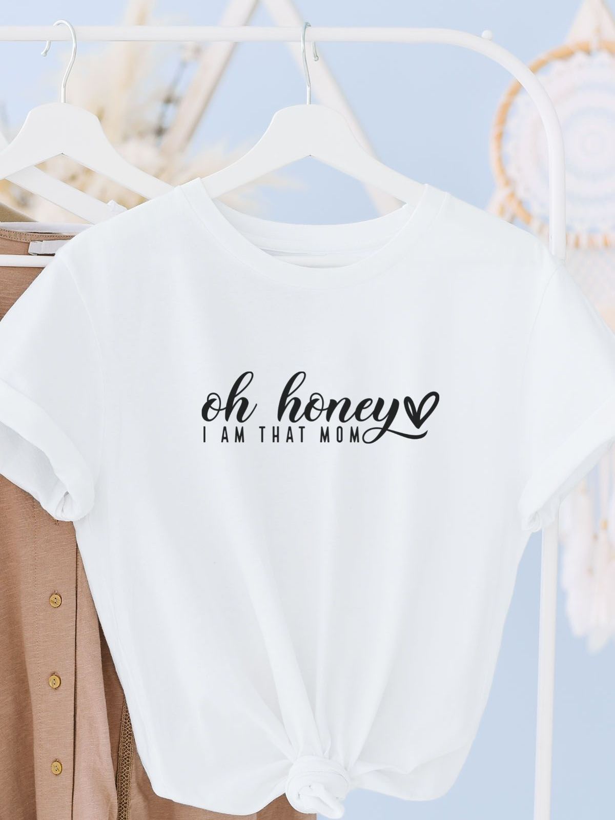 Oh Honey Mom Women's T-Shirt Casual