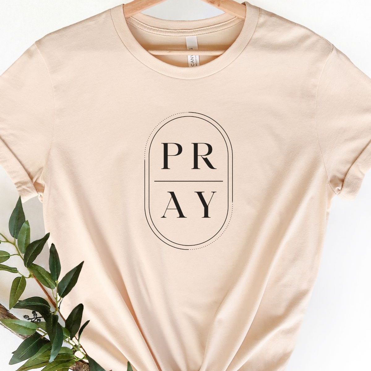 Pray Women T-Shirt Faith Casual
