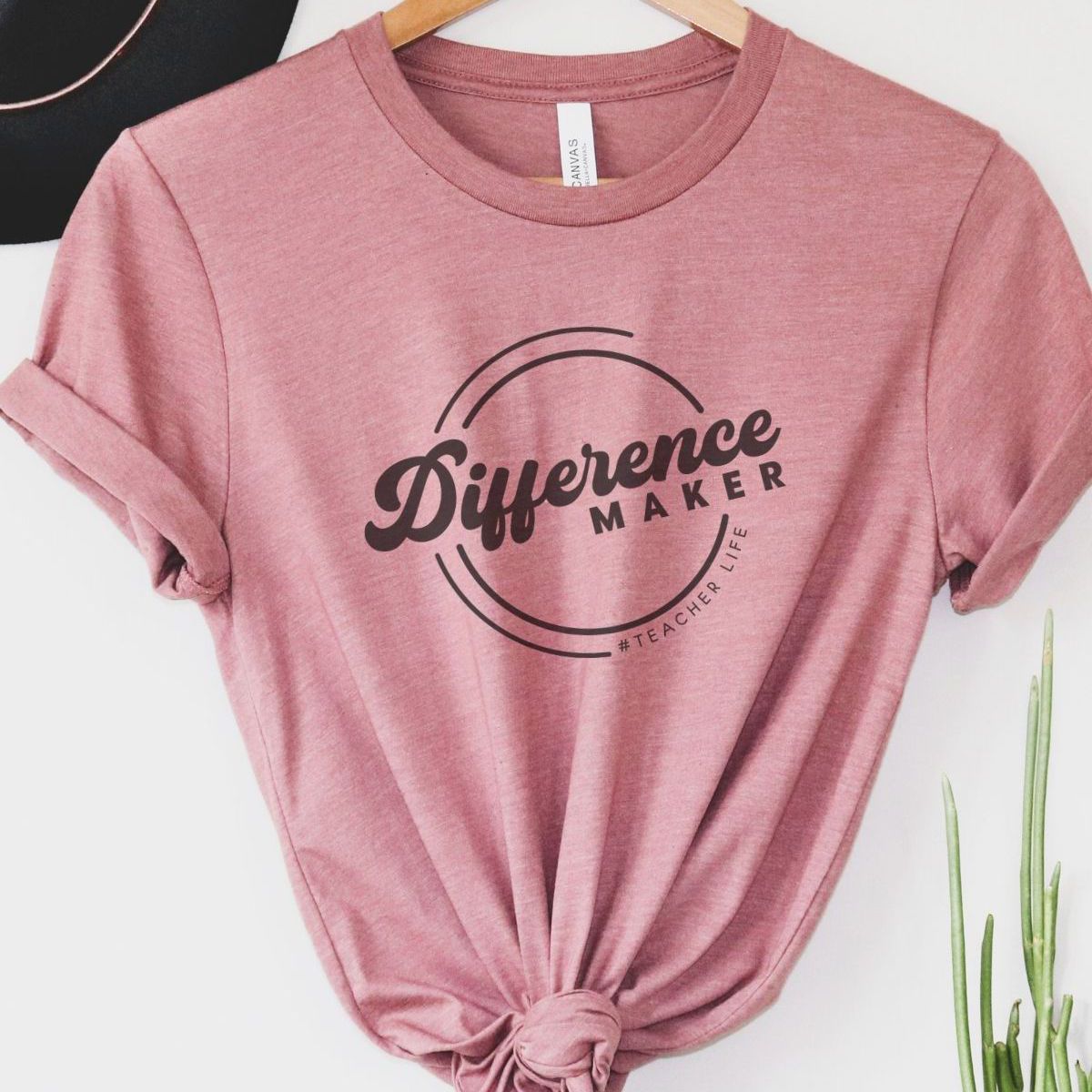 Easily Distracted Plants Women T-Shirt Casual