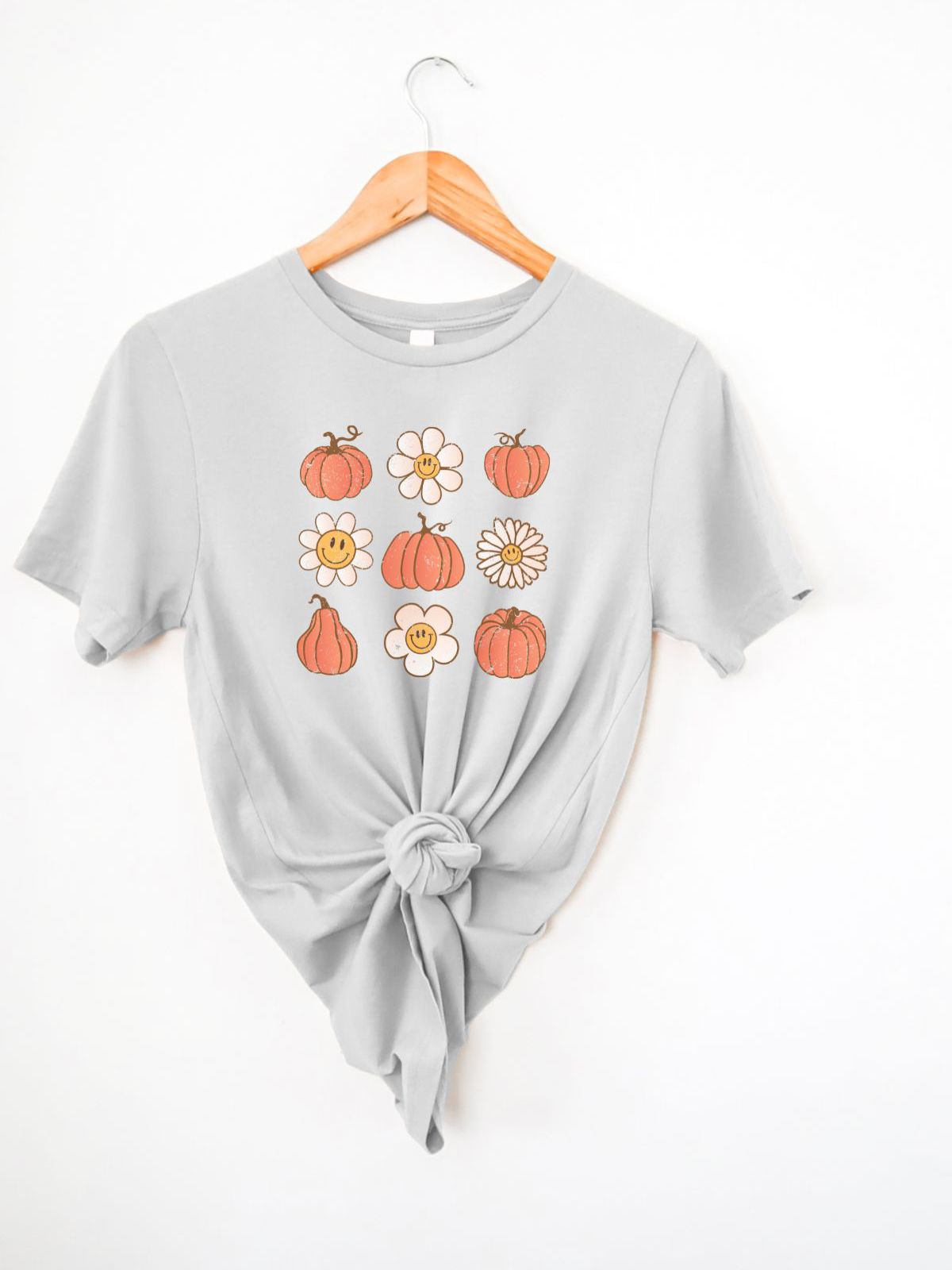 Fall Harvest Floral Graphic Tee