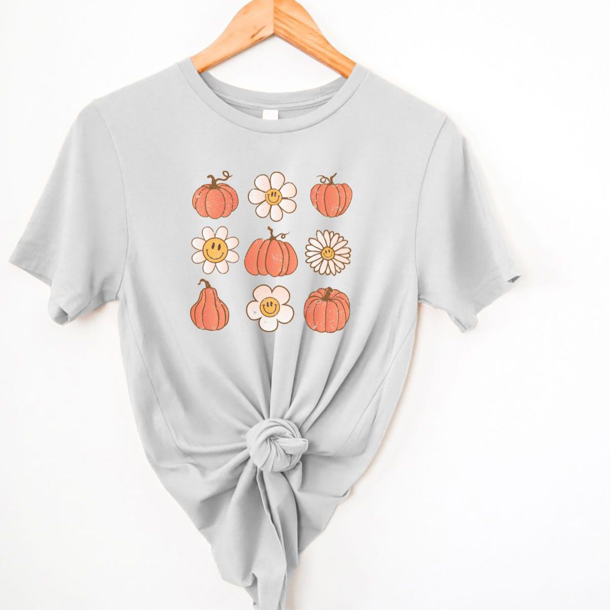 Fall Harvest Floral Graphic Tee