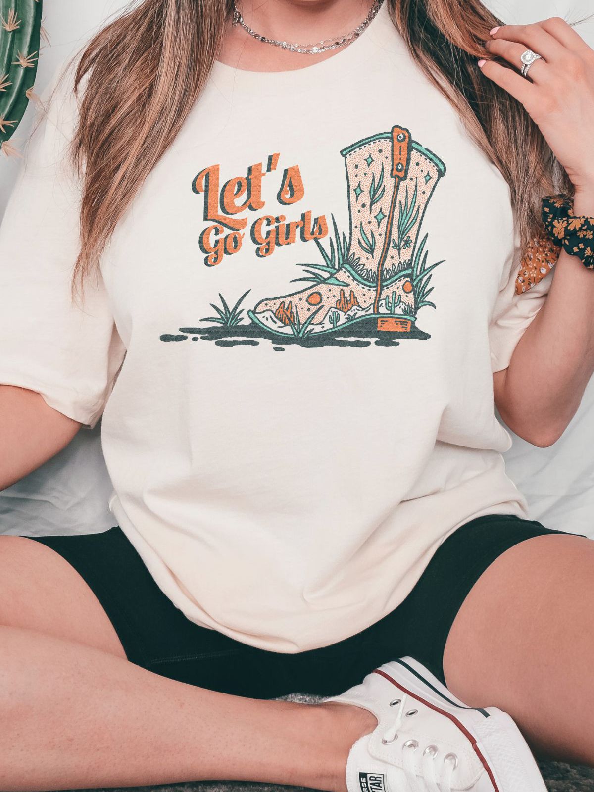 Lets Go Girls Graphic Tee
