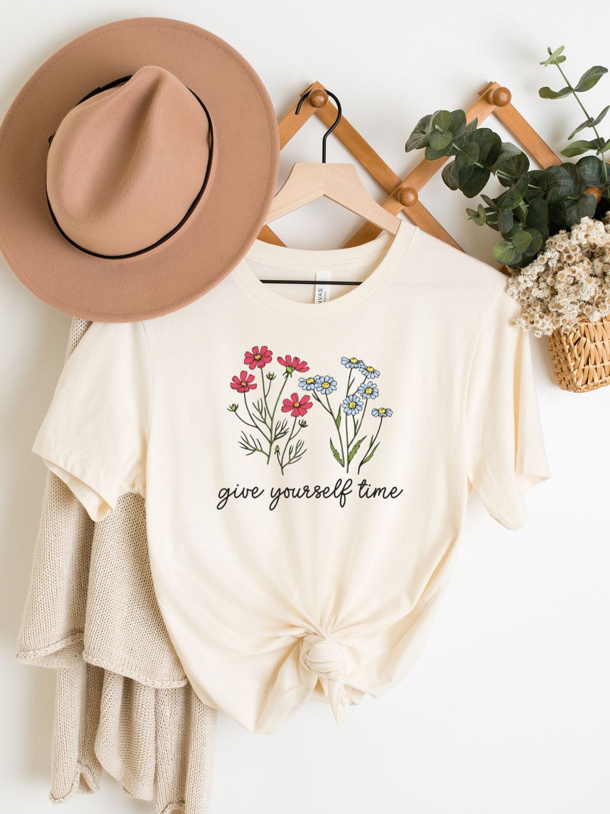 Floral Women's T-shirt Spring Casual