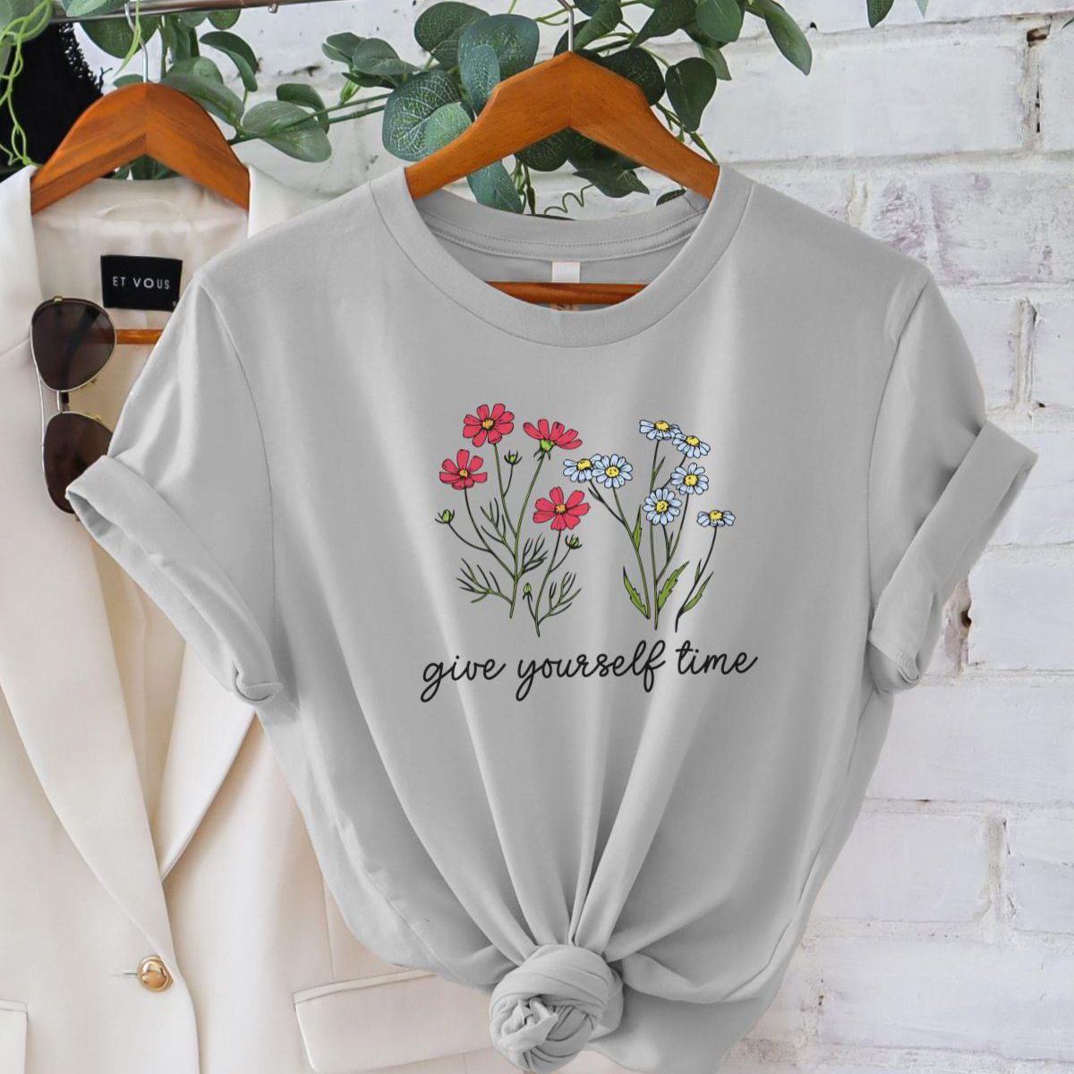 Floral Women's T-shirt Spring Casual