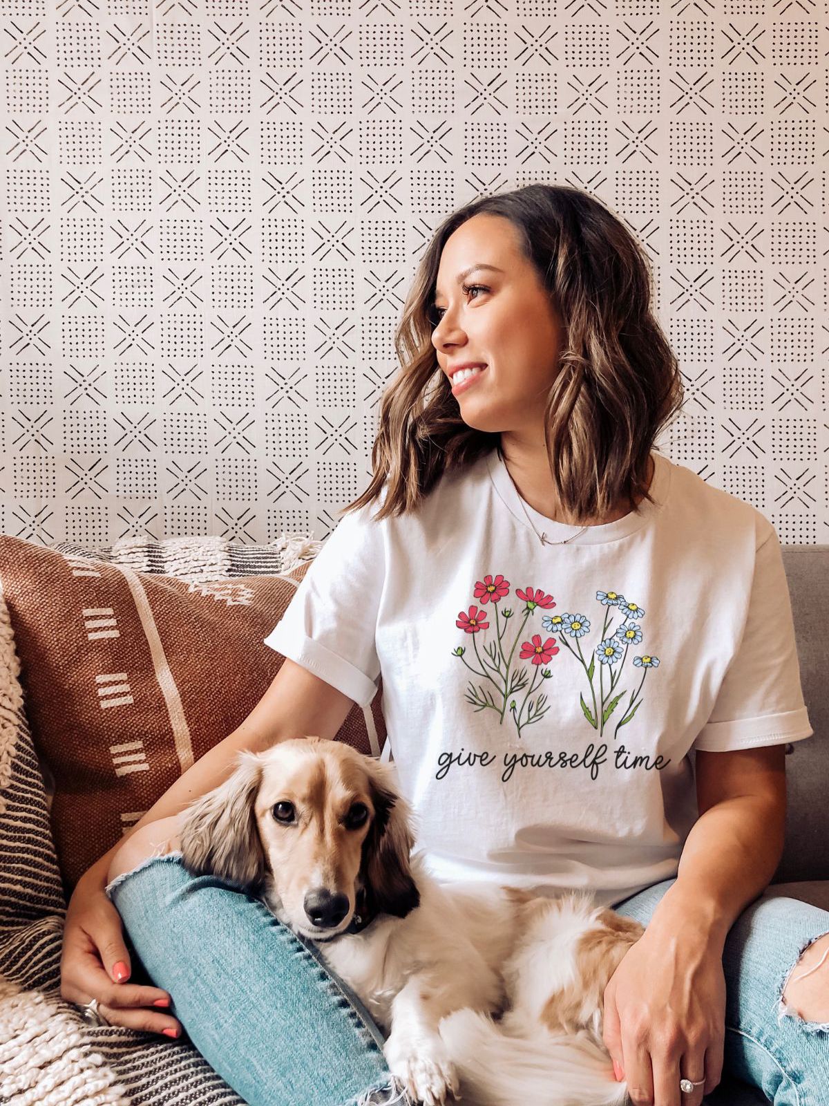 Floral Women's T-shirt Spring Casual