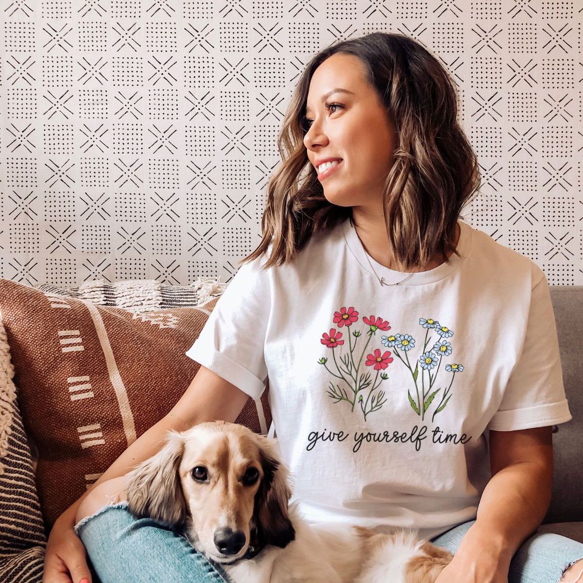 Floral Women's T-shirt Spring Casual