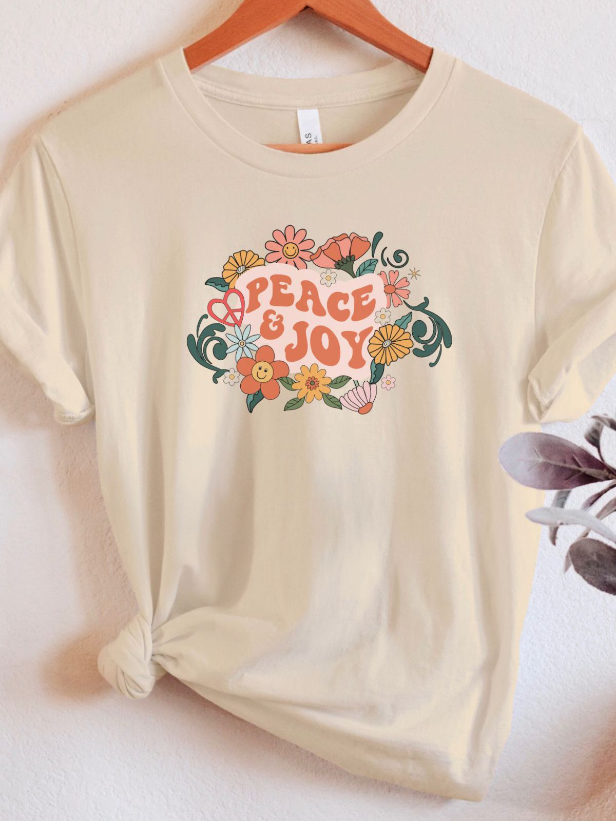 Peace and Joy Womens T-Shirt