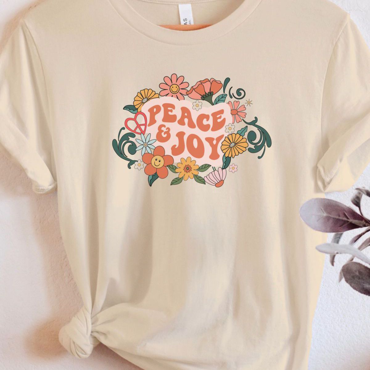 Peace and Joy Womens T-Shirt