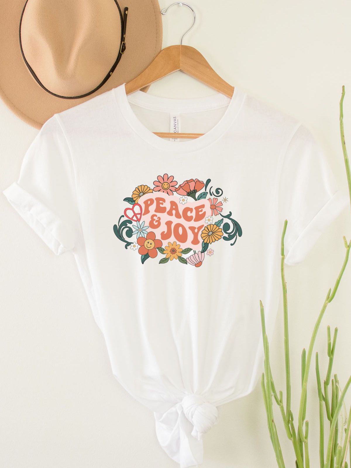 Peace and Joy Womens T-Shirt