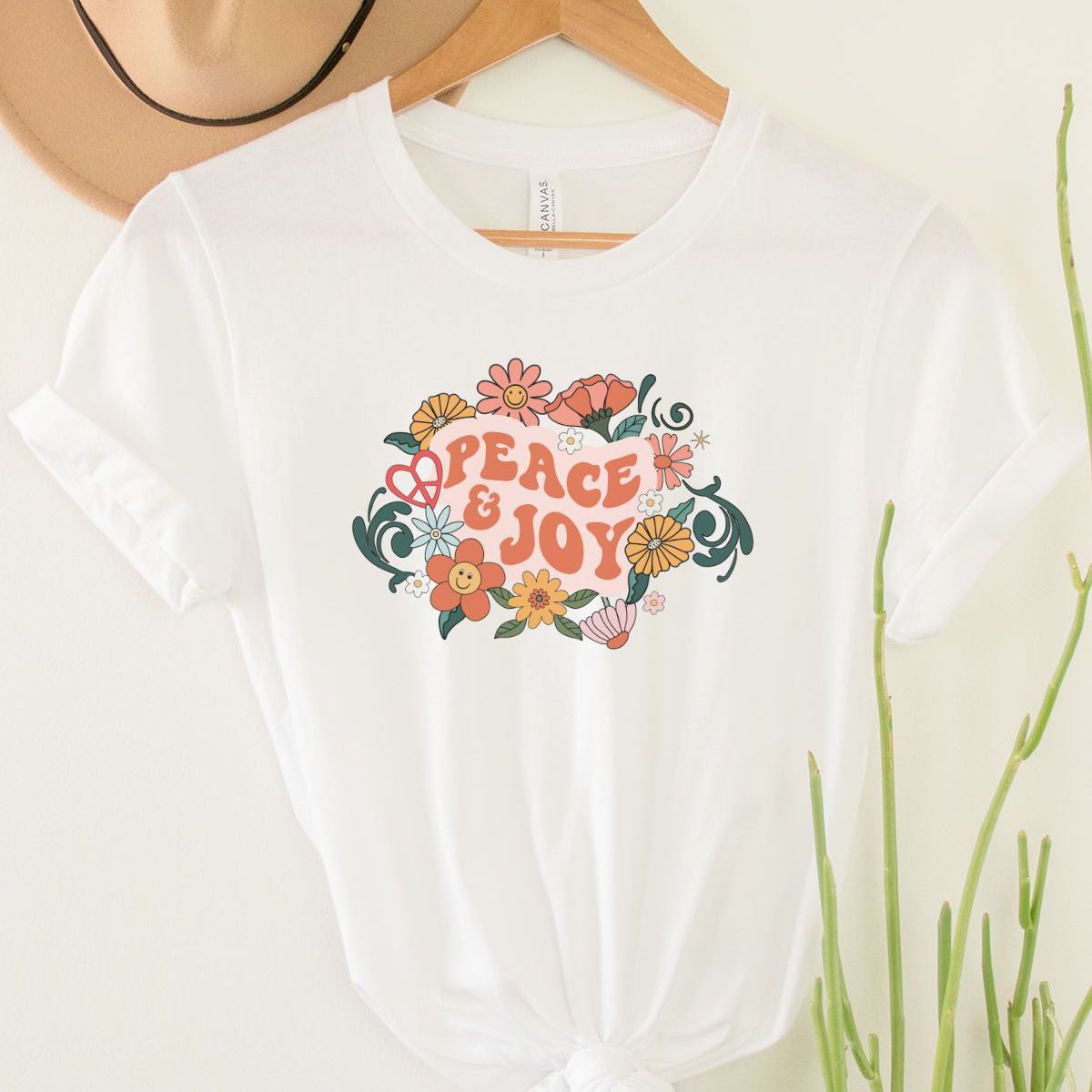 Peace and Joy Womens T-Shirt