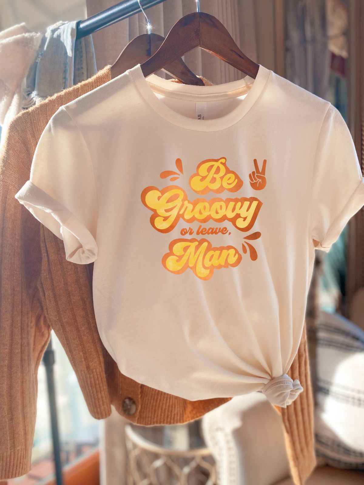 Be Groovy Man Unisex T-shirt