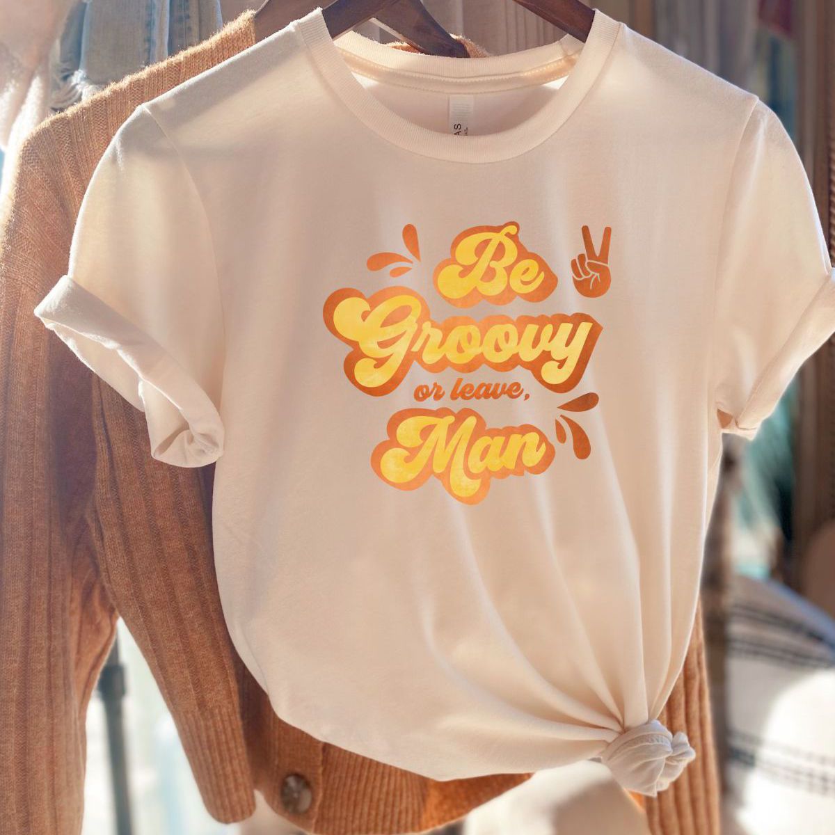 Be Groovy Man Unisex T-shirt