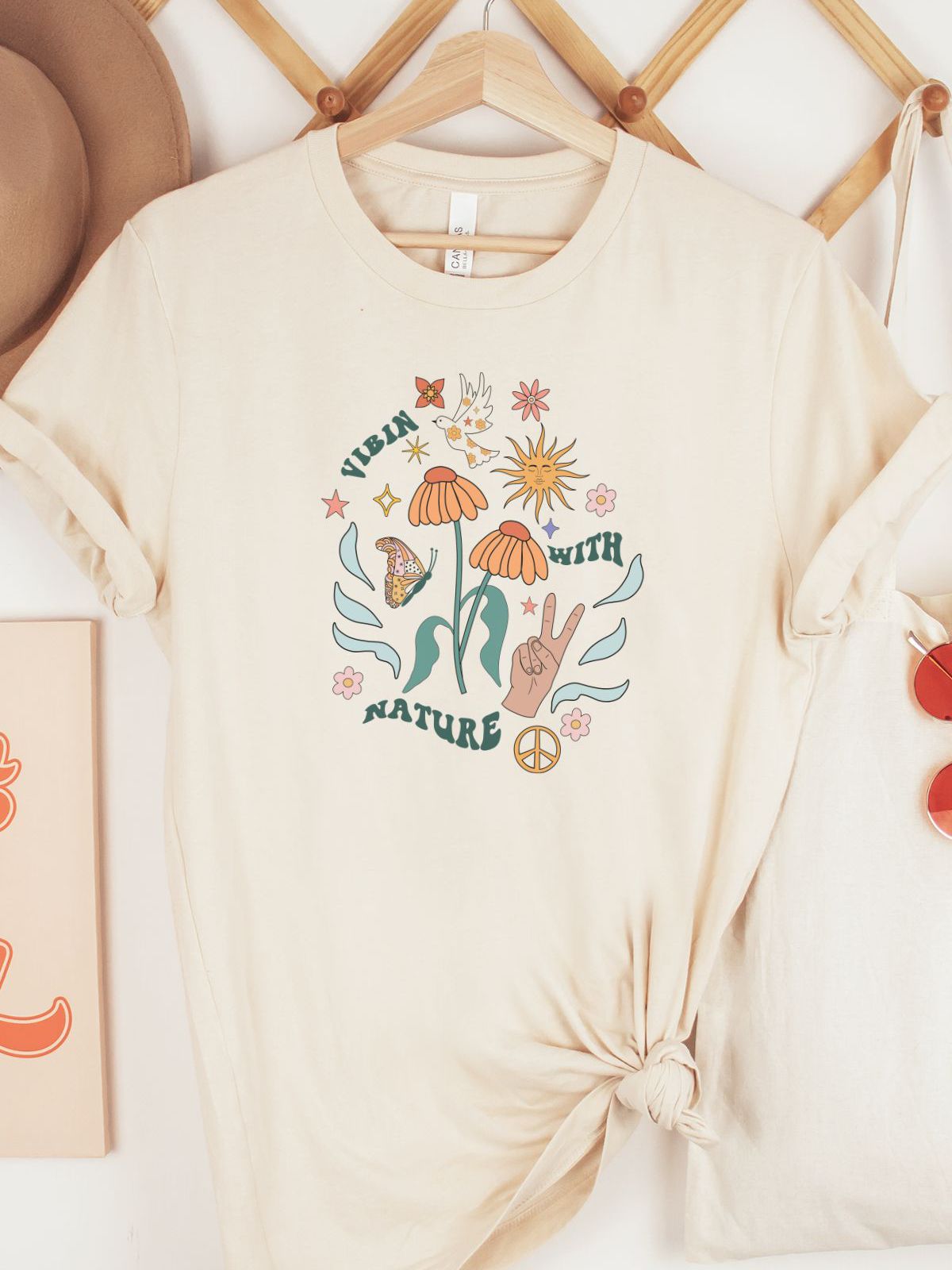 Vibin with Nature Women's T-shirt Casual