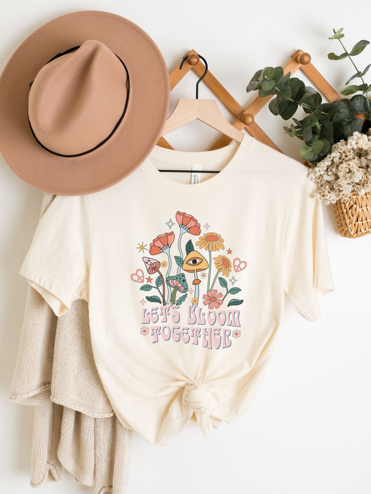 Let's Bloom Together Women's Tee Spring