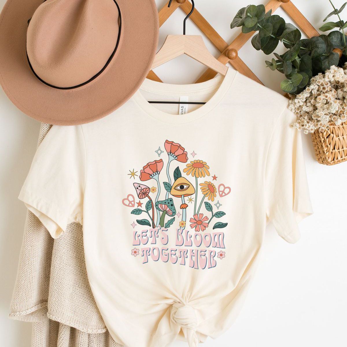 Let's Bloom Together Women's Tee Spring