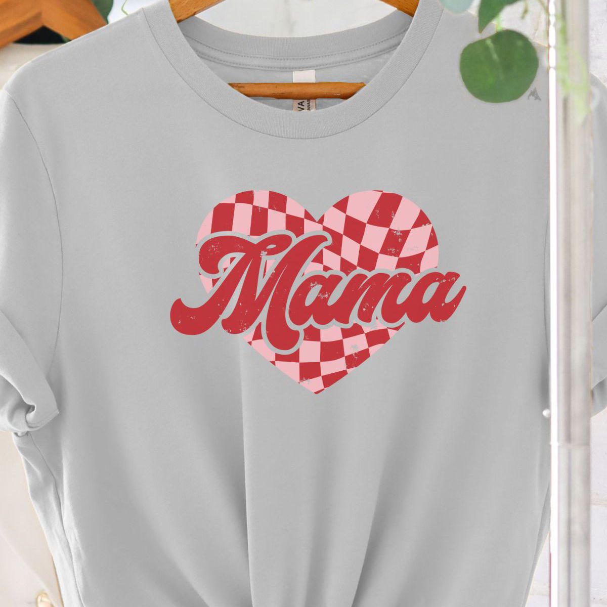 Mama Heart Women's T Shirt Mother's Day