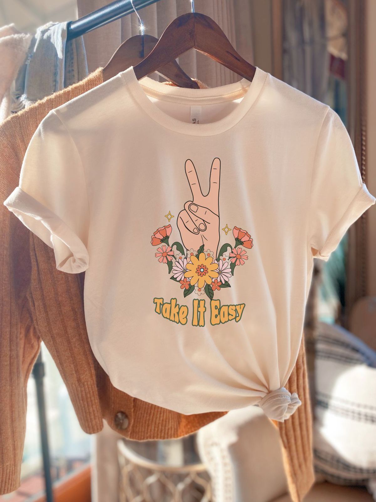 Take it Easy Womens Tshirt