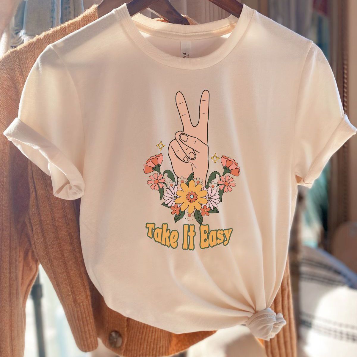 Take it Easy Womens Tshirt