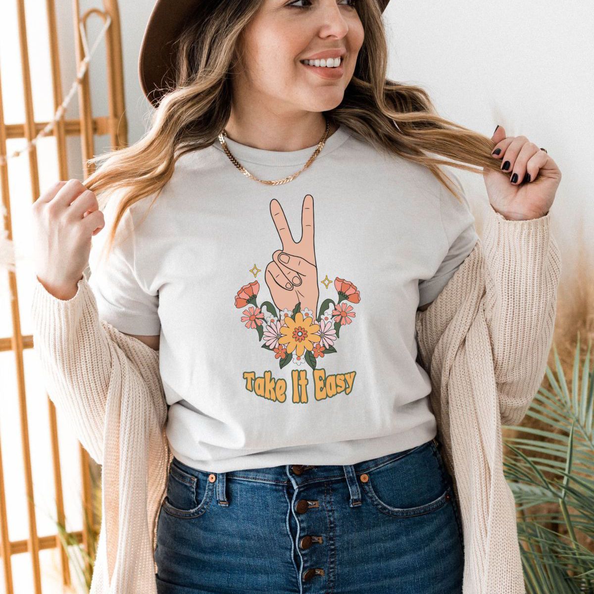 Take it Easy Womens Tshirt