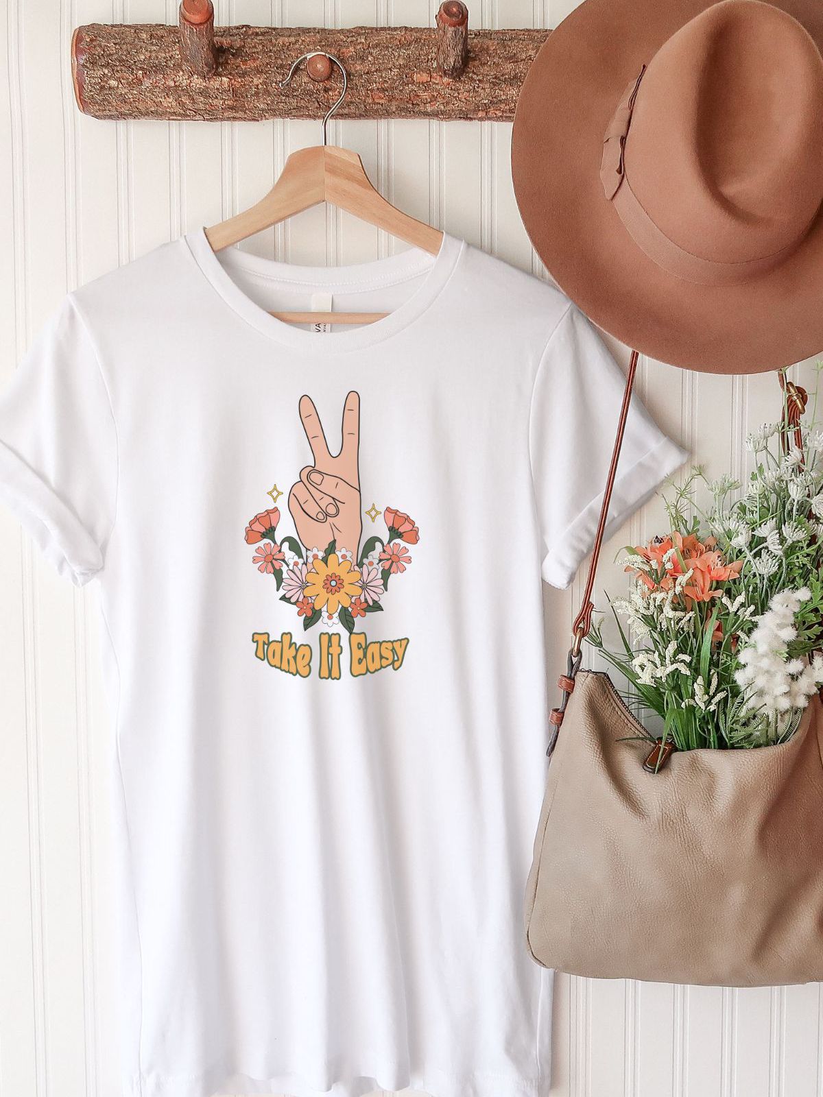 Take it Easy Womens Tshirt