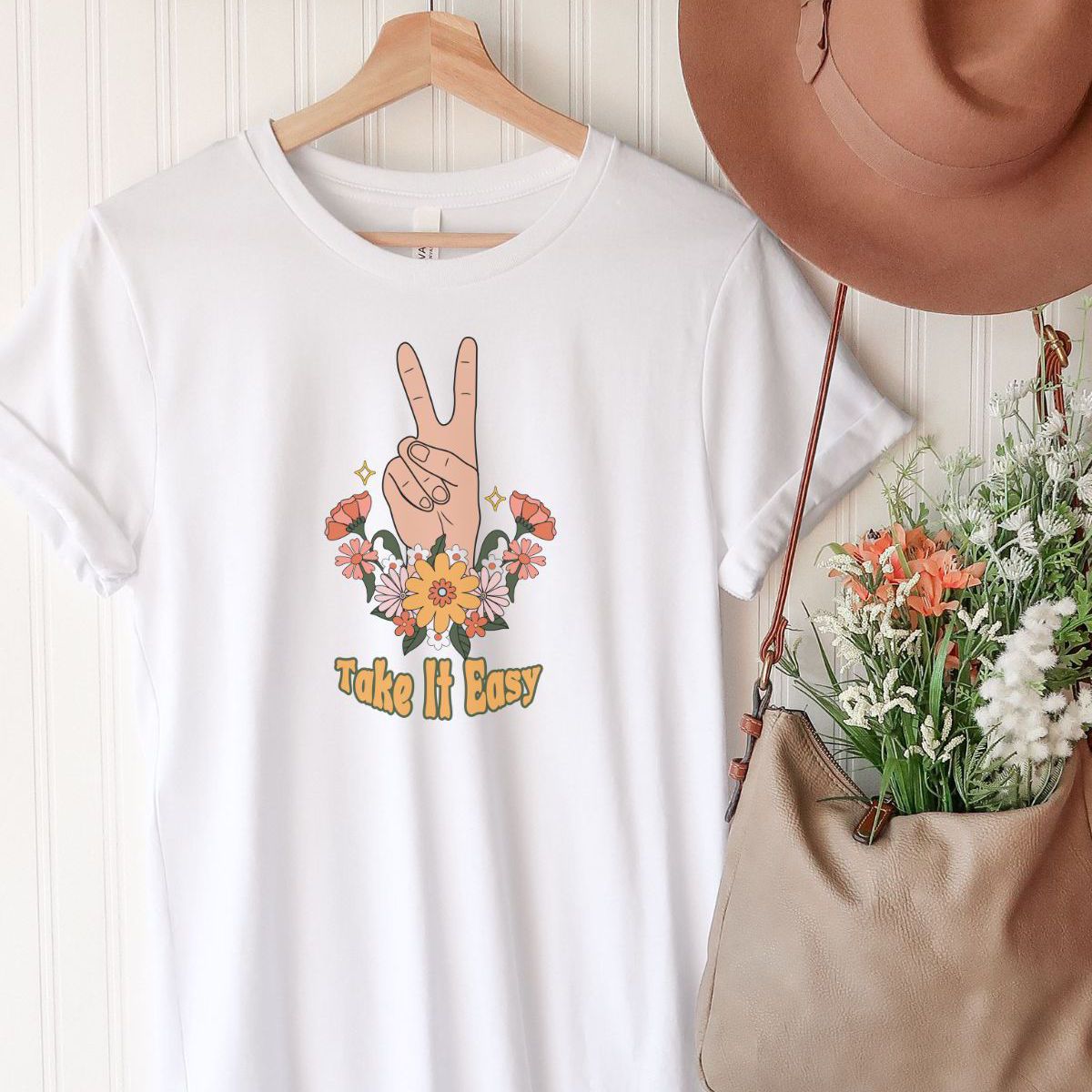 Take it Easy Womens Tshirt