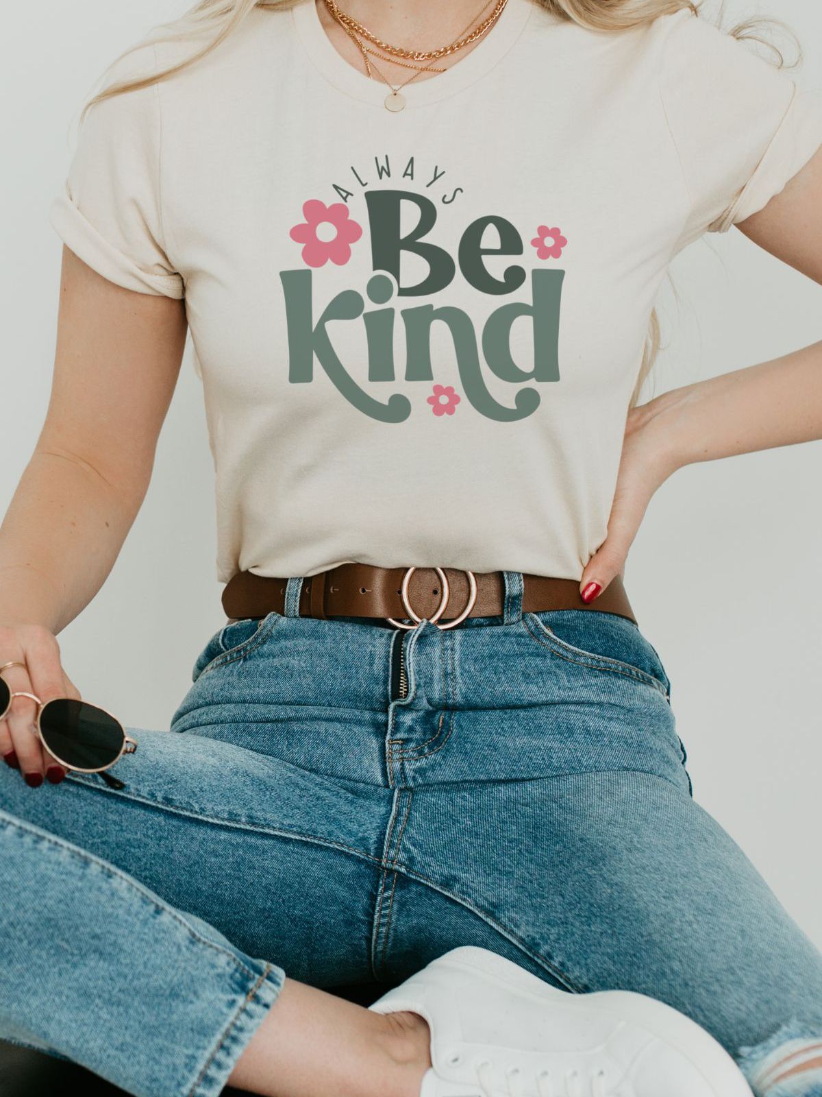 Always Be Kind Women T-Shirt Spring