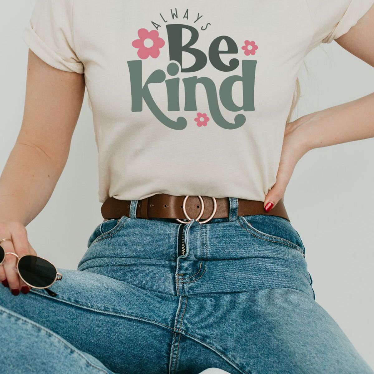 Always Be Kind Women T-Shirt Spring