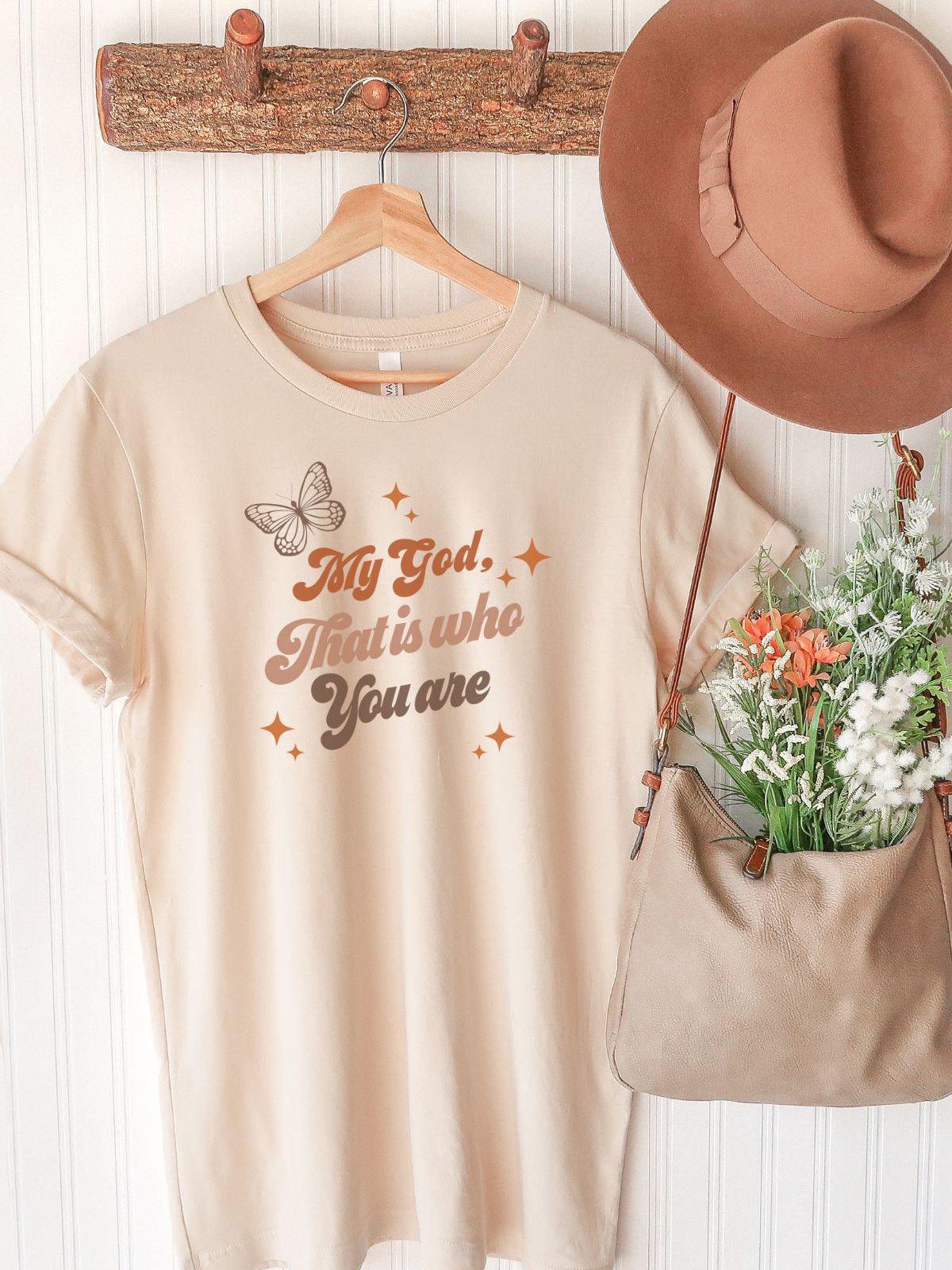 My God Women T-Shirt Inspirational Spring