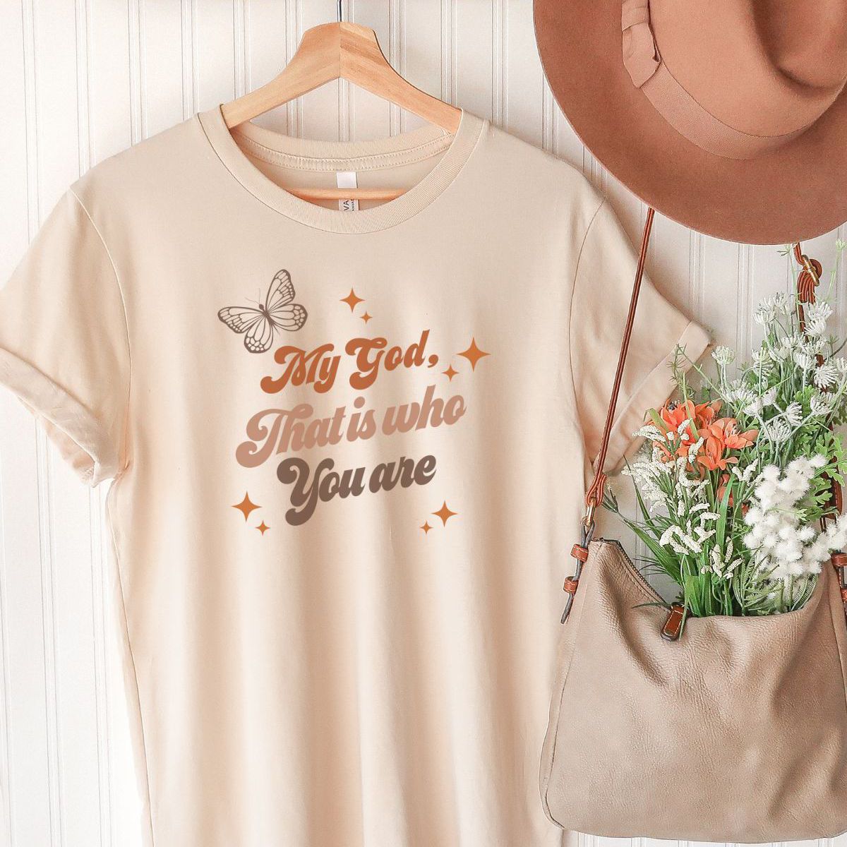 My God Women T-Shirt Inspirational Spring