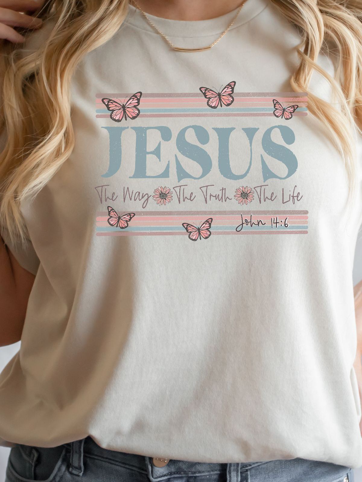 Jesus Women T-Shirt Spring