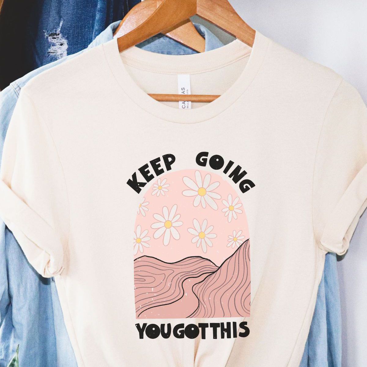 Keep Going Women's Tee Motivational