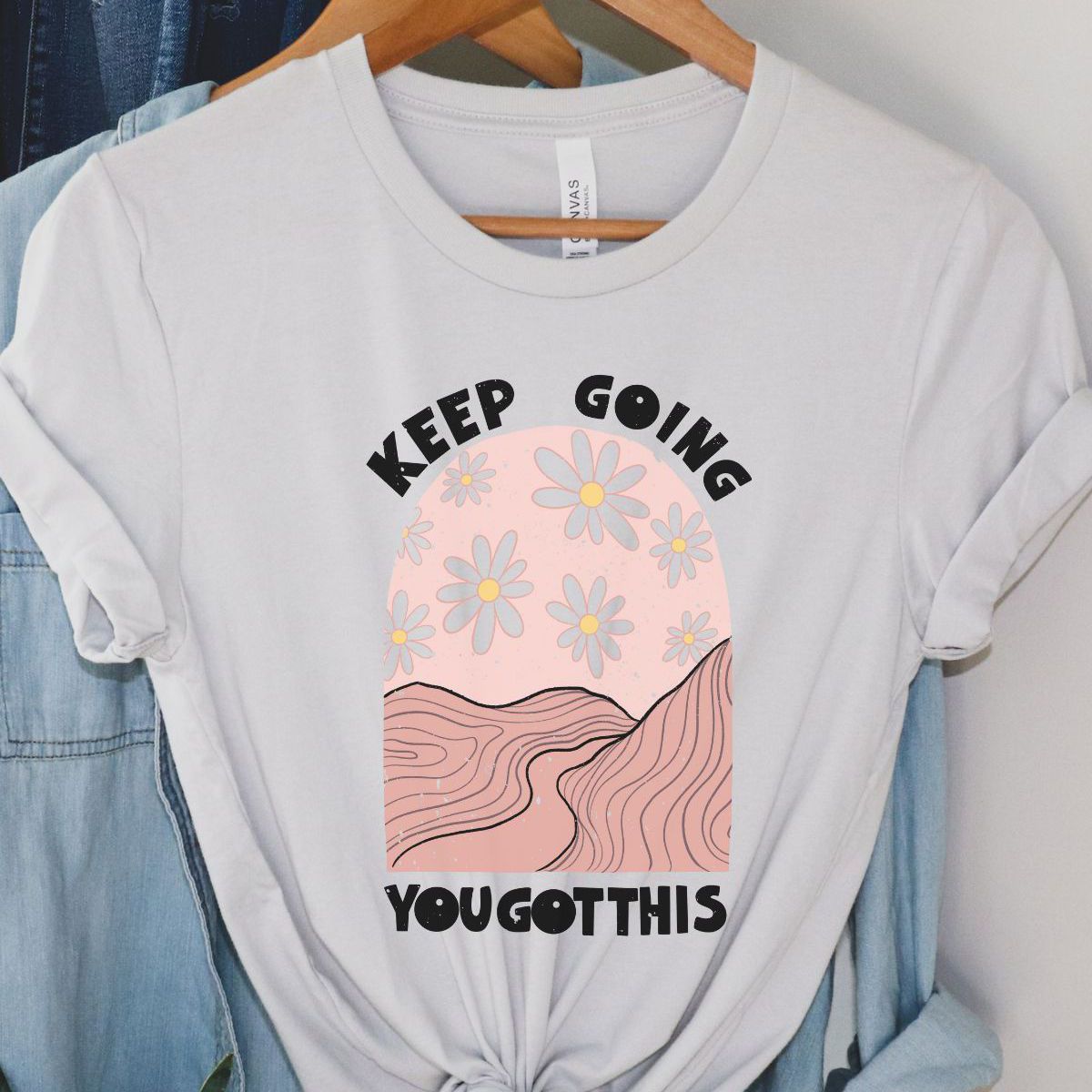 Keep Going Women's Tee Motivational