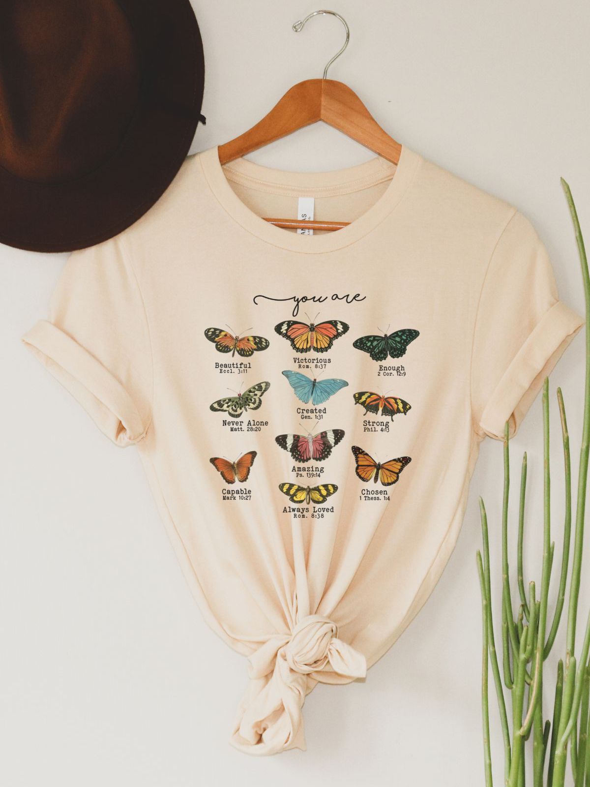 You Are Butterfly Design Women's T-Shirt Inspiration