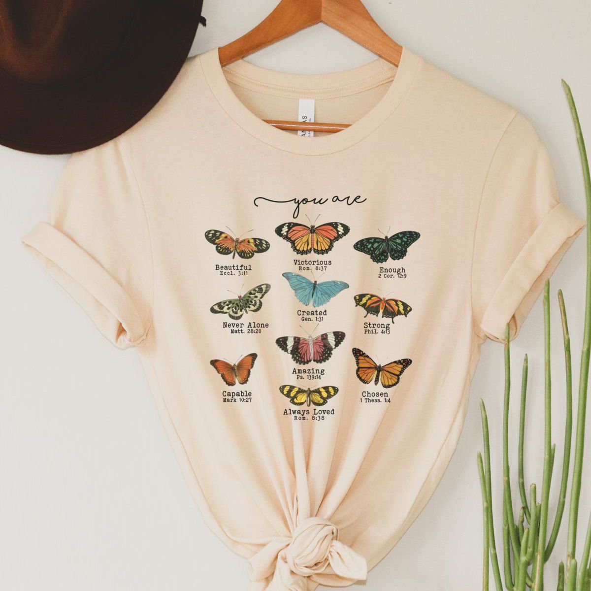 You Are Butterfly Design Women's T-Shirt Inspiration
