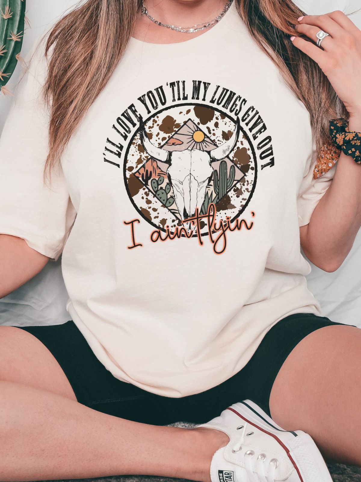 Cowgirl Graphic Womens Tee Country Style