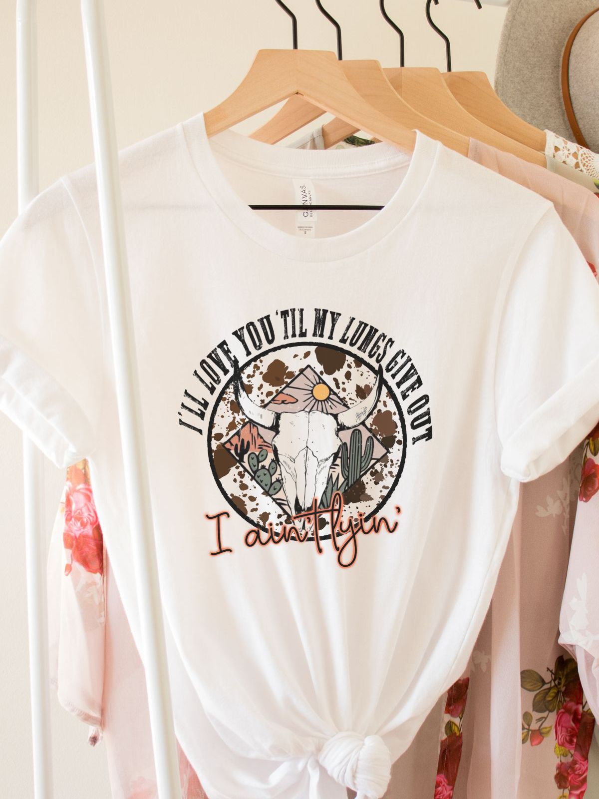 Cowgirl Graphic Womens Tee Country Style