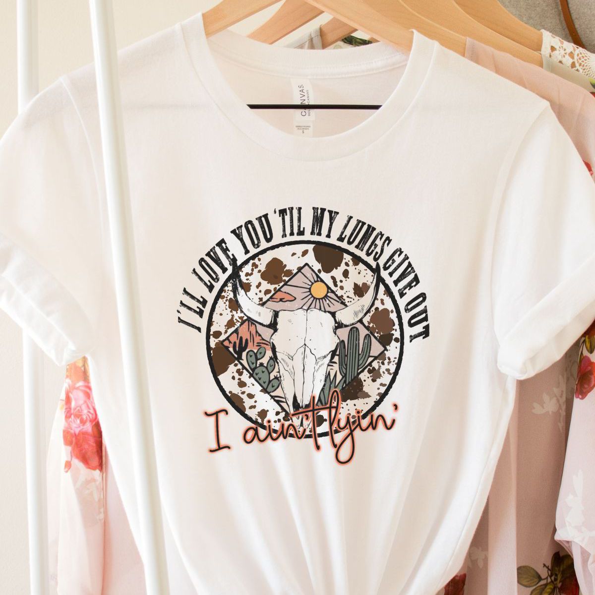 Cowgirl Graphic Womens Tee Country Style