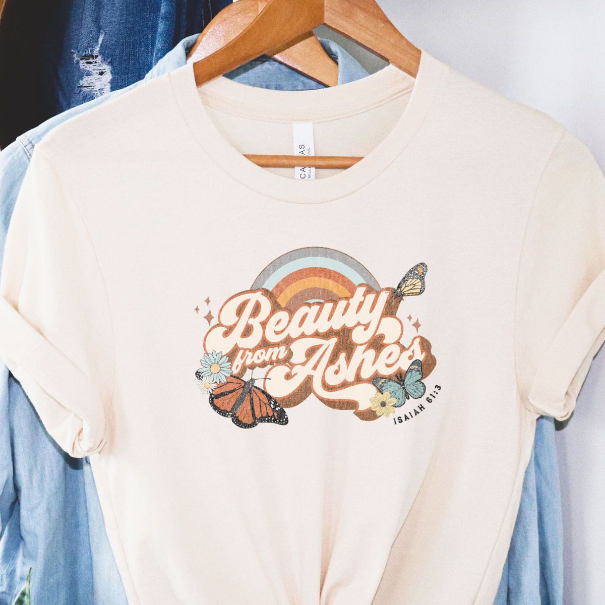 Beauty from Ashes Women's Tee Inspirational