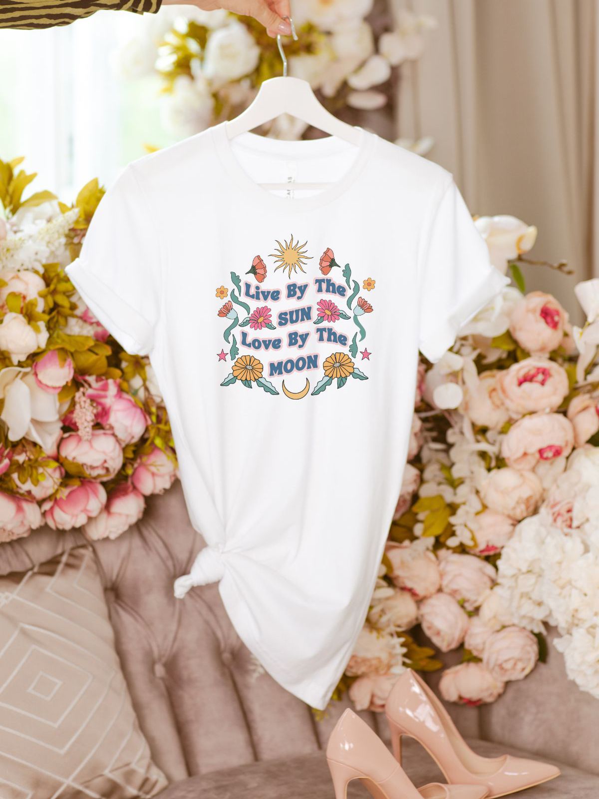 Live By The Sun Womens T-Shirt