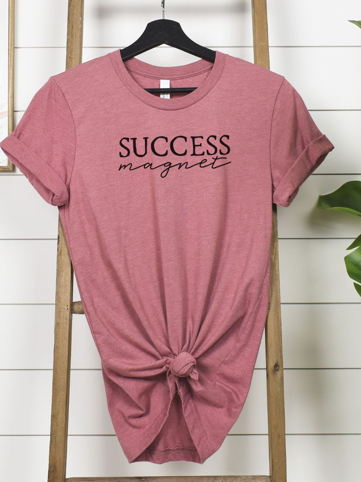 Success Magnet Womens T-Shirt Casual
