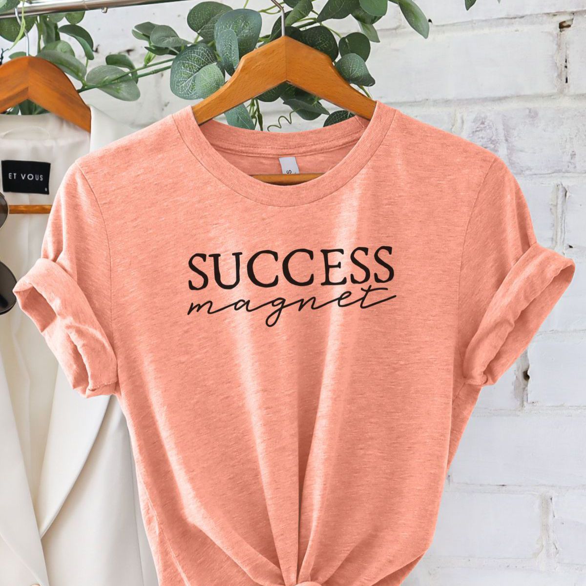 Success Magnet Womens T-Shirt Casual