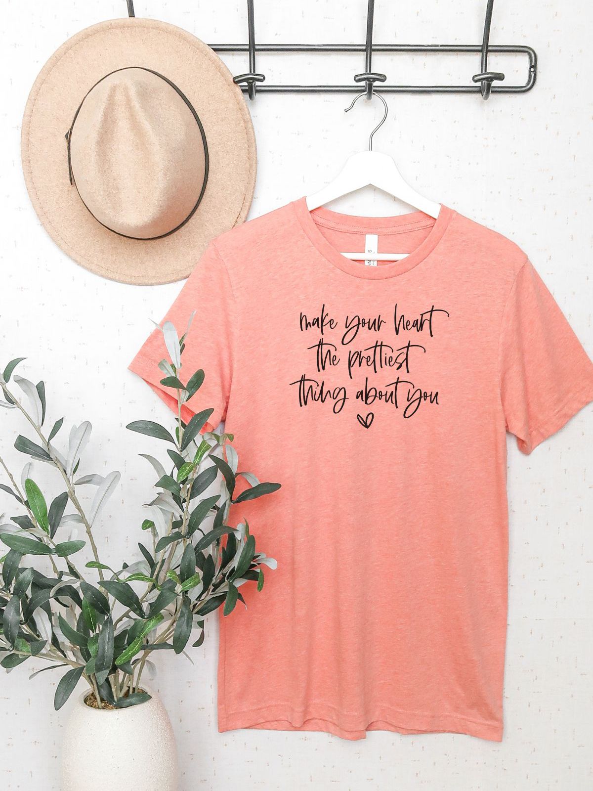 Heart Quote Women's T-Shirt Everyday Wear