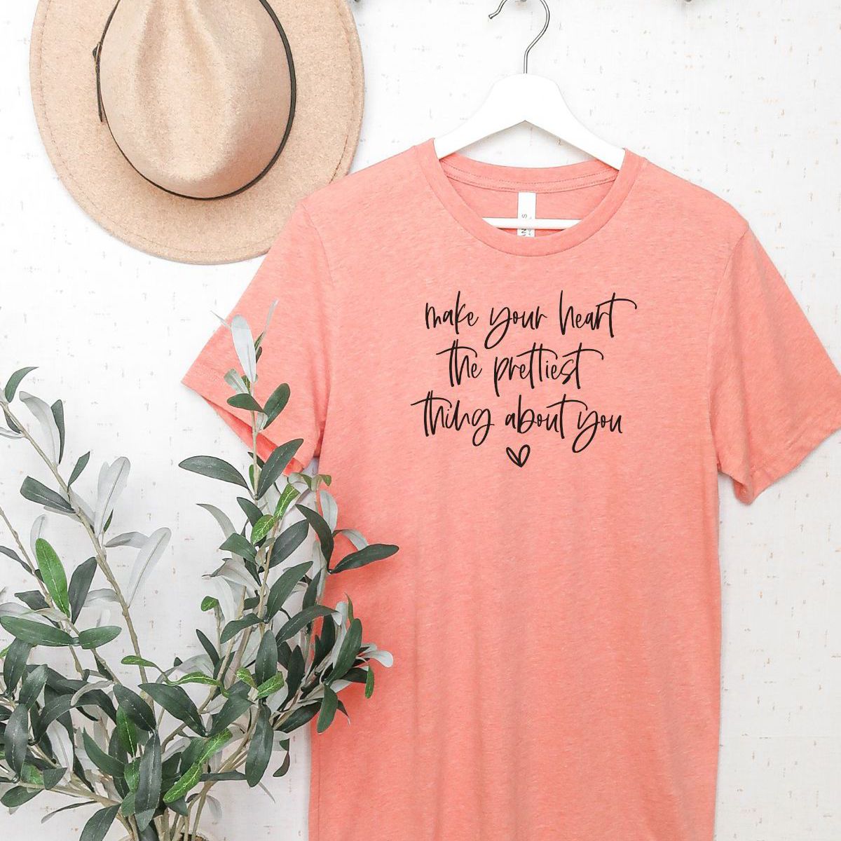 Heart Quote Women's T-Shirt Everyday Wear