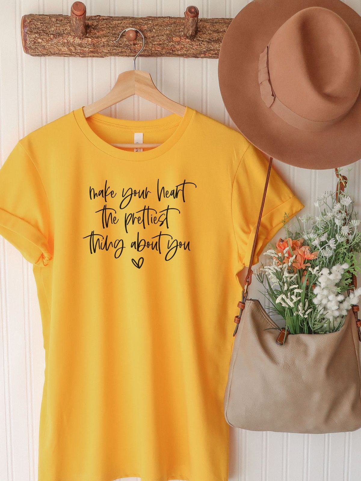 Heart Quote Women's T-Shirt Everyday Wear