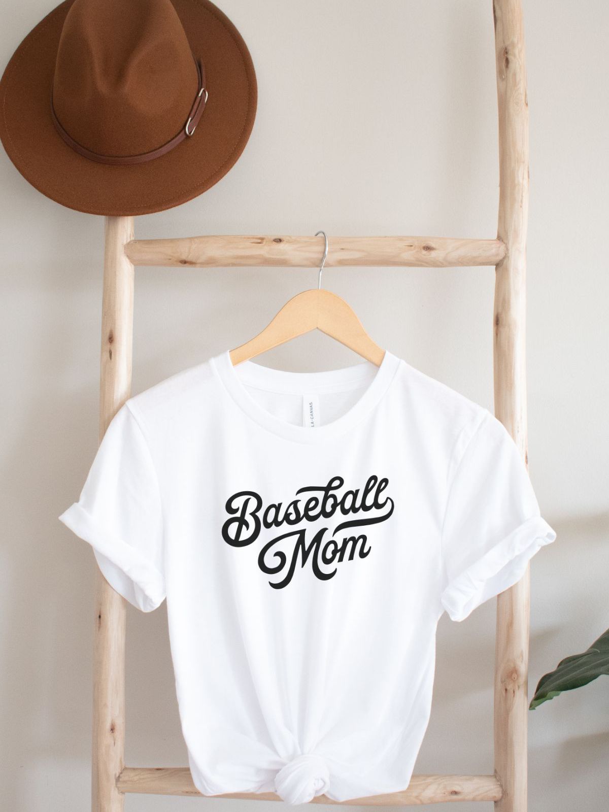 Baseball Mom Womens T-Shirt