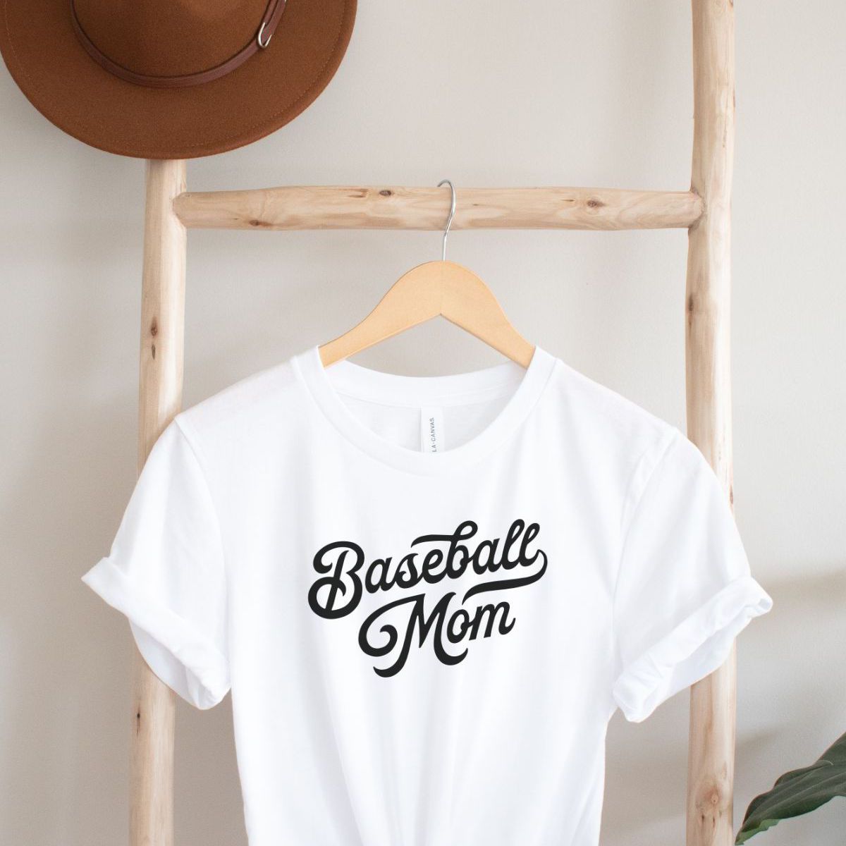 Baseball Mom Womens T-Shirt