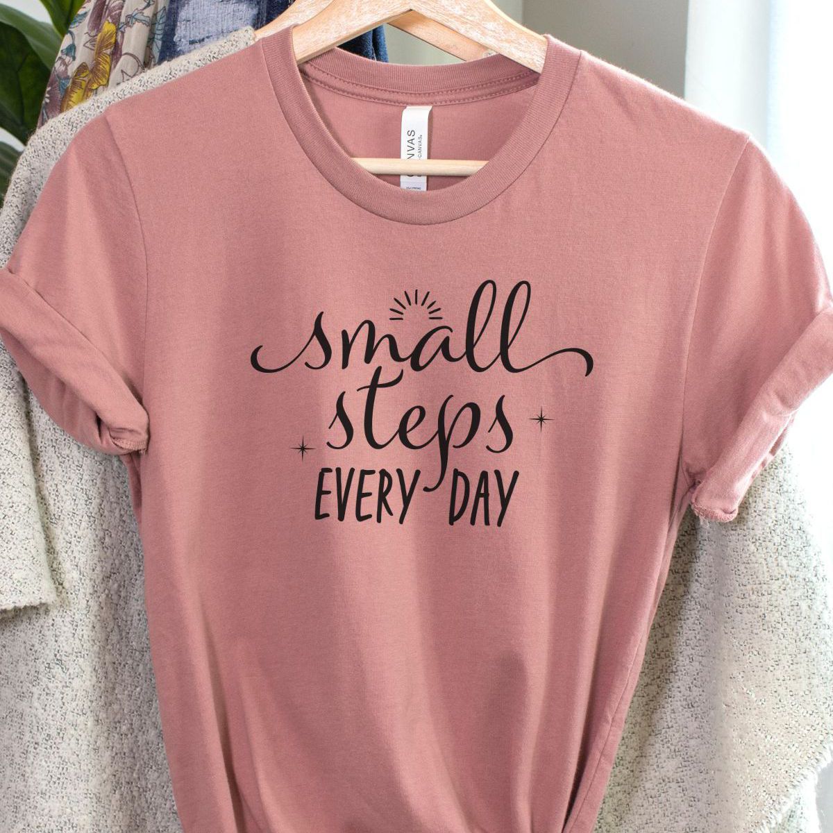 Small Steps Every Day Womens T-Shirt