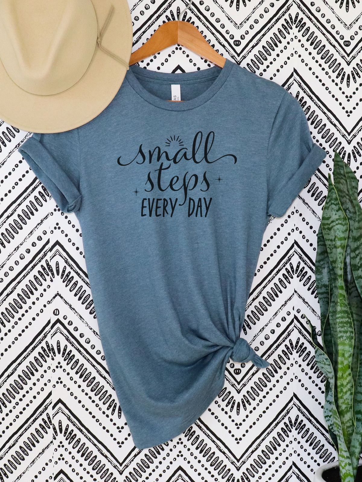 Small Steps Every Day Womens T-Shirt